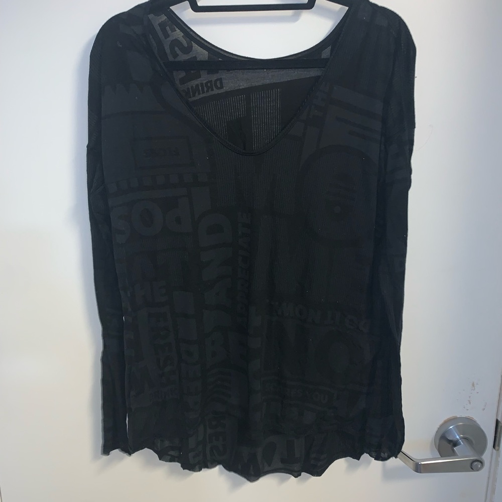 lulu lemon long sleeve quote shirt